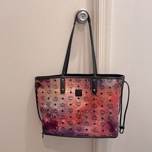 MCM reversible tote authentic comes with dust bag